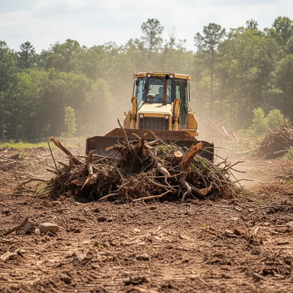 land clearing square