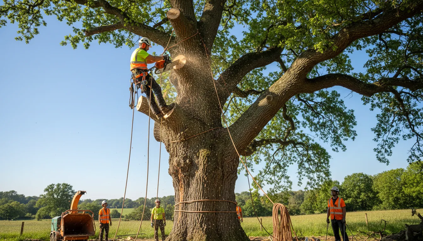 large tree removal wide